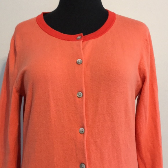 Old Navy Salmon Button Up Cardigan, M - Picture 2 of 8